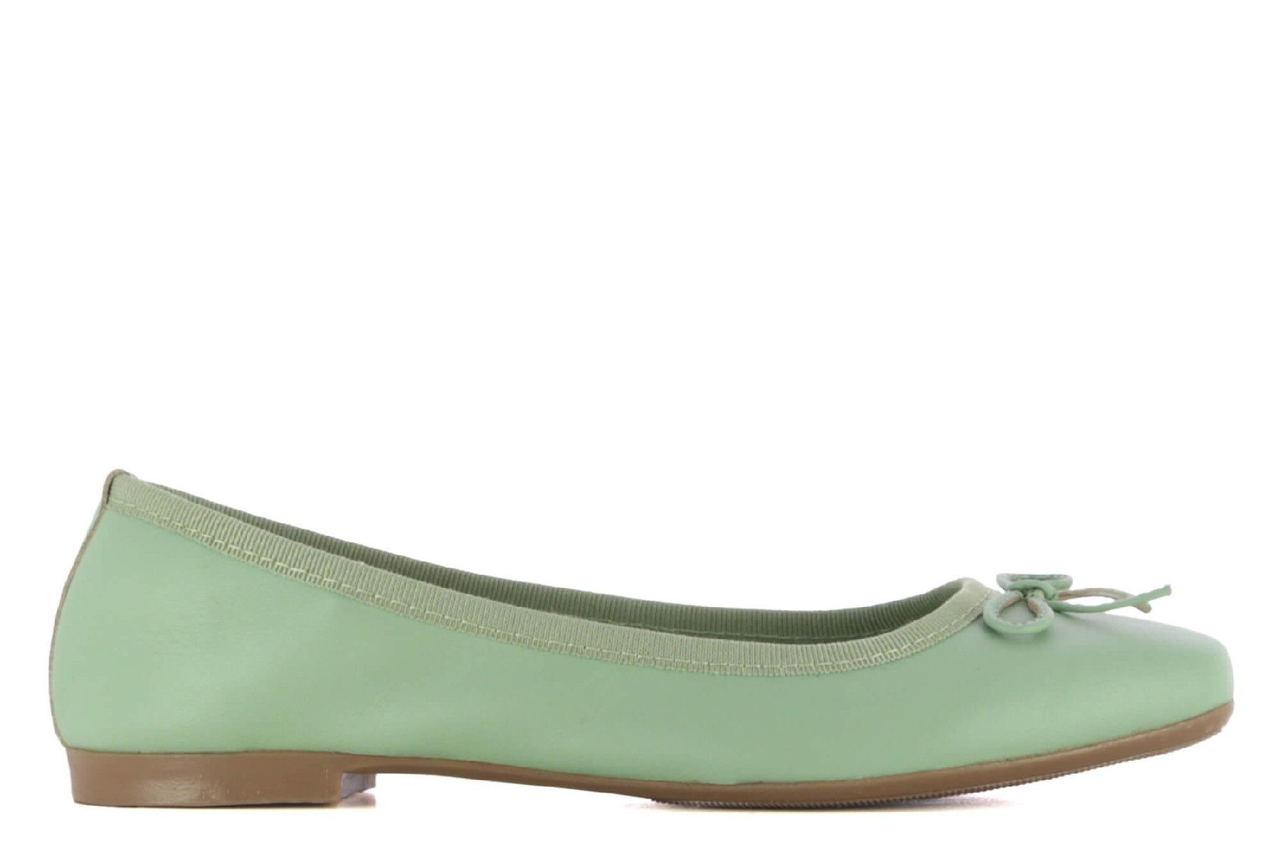 Bailarinas de piel verdes menta mujer SIRANI Camila's