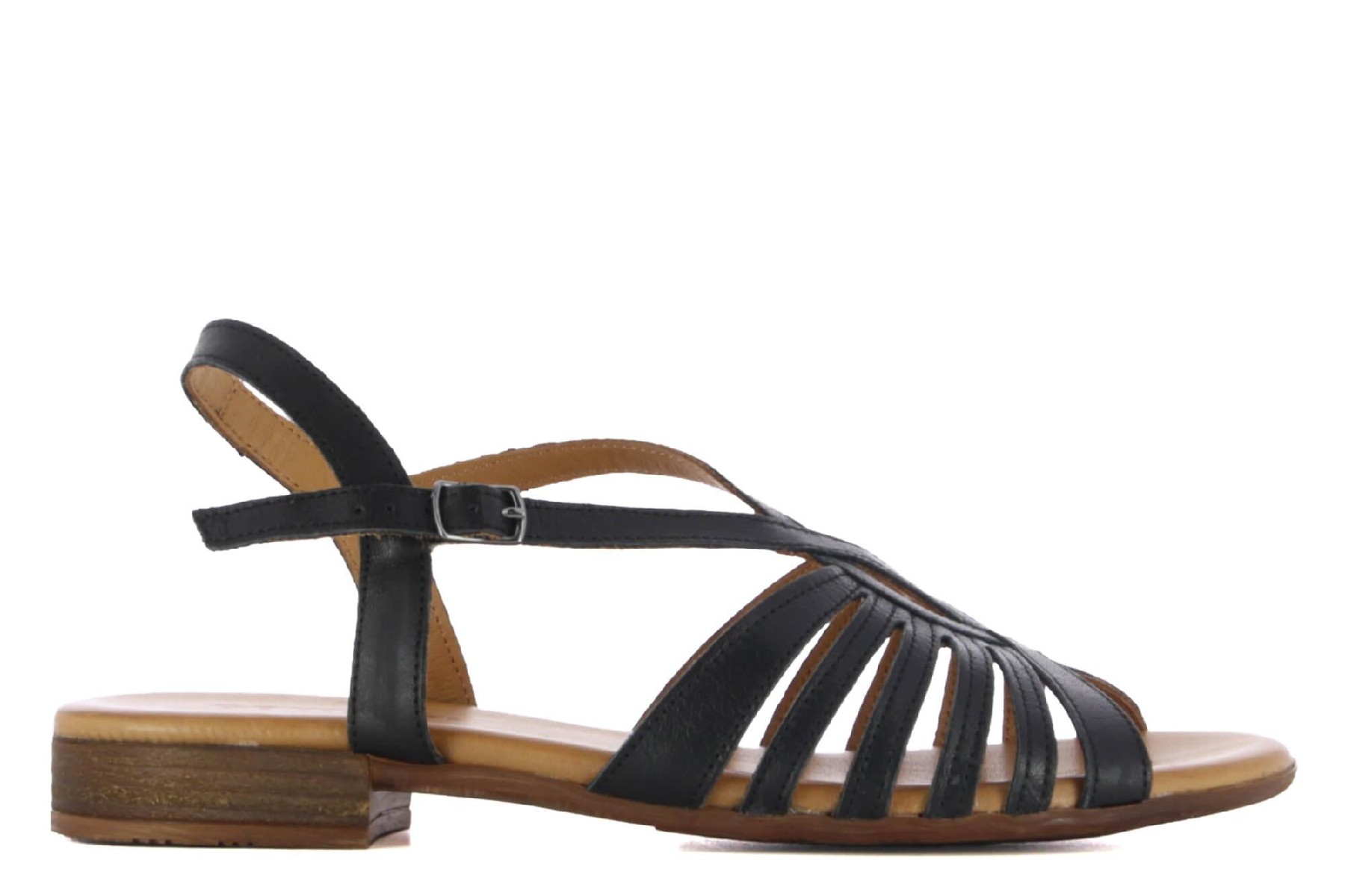 Sandalias mujer de piel planas LIVIA