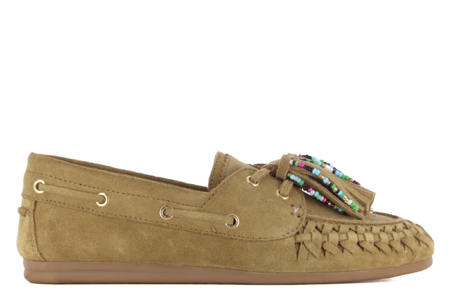 Mocasines planos de piel mujer YUMA Camila's