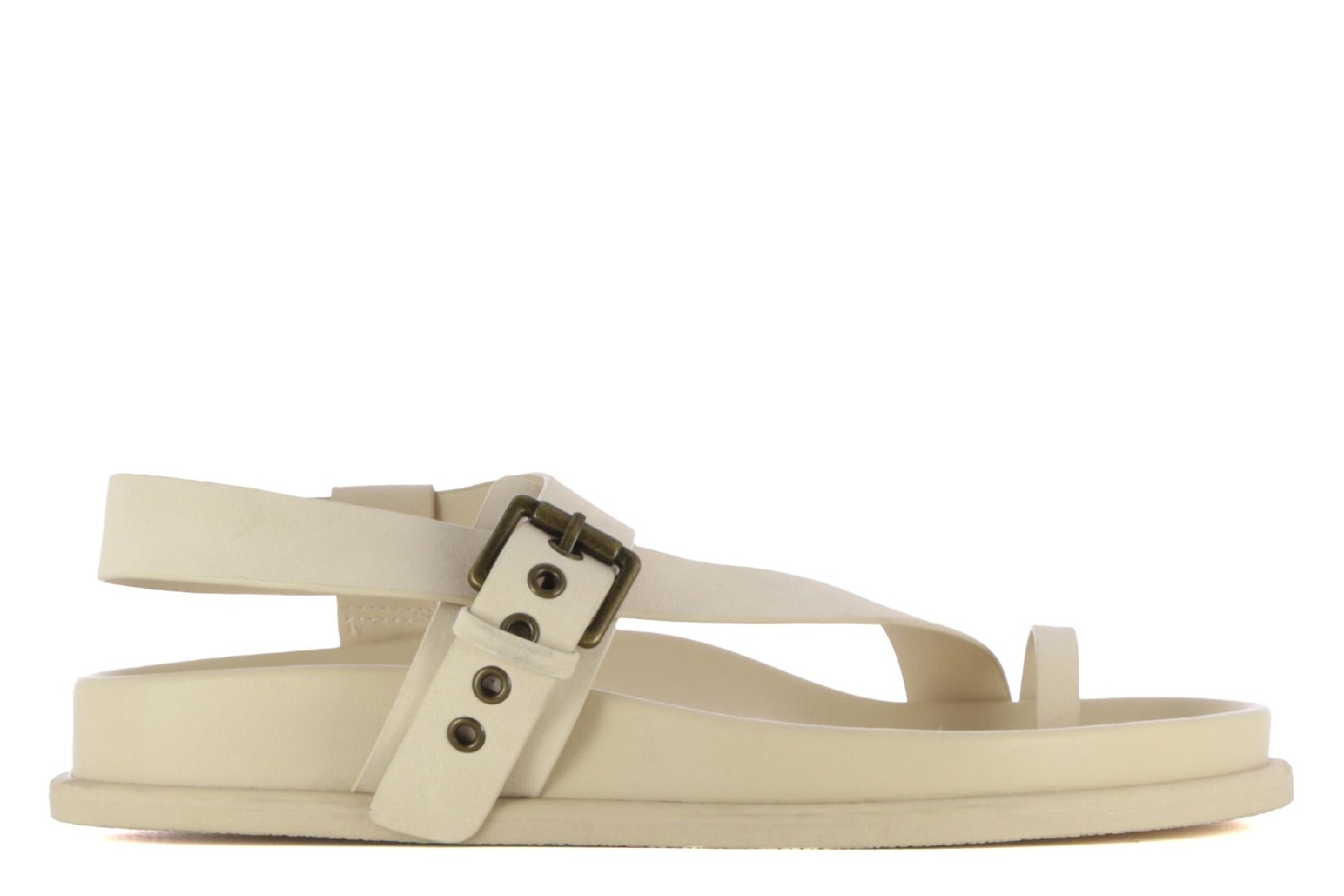 Sandalias mujer verano beige ANCORA