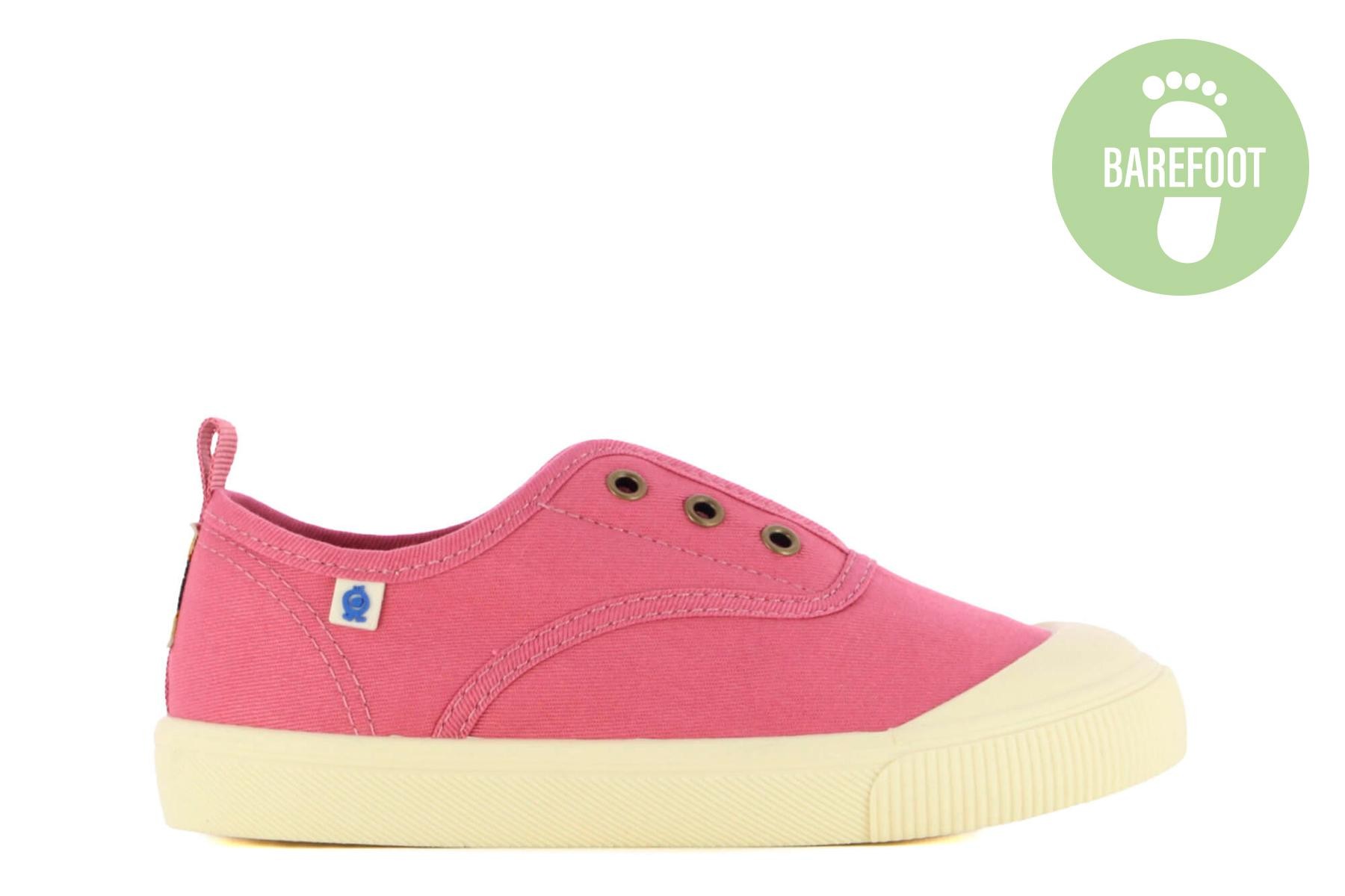 Zapatillas infantil rosas JOY Camelot - Barefoot