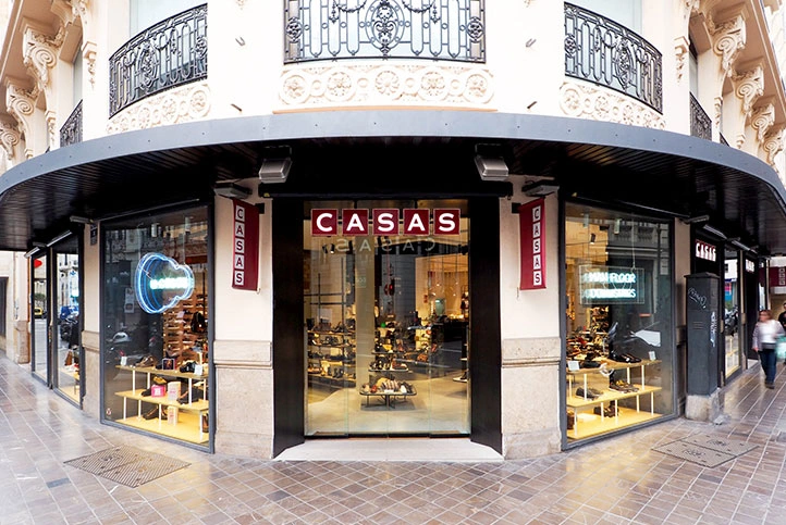 Tienda de zapatos CASAS, zapaterías en Valencia